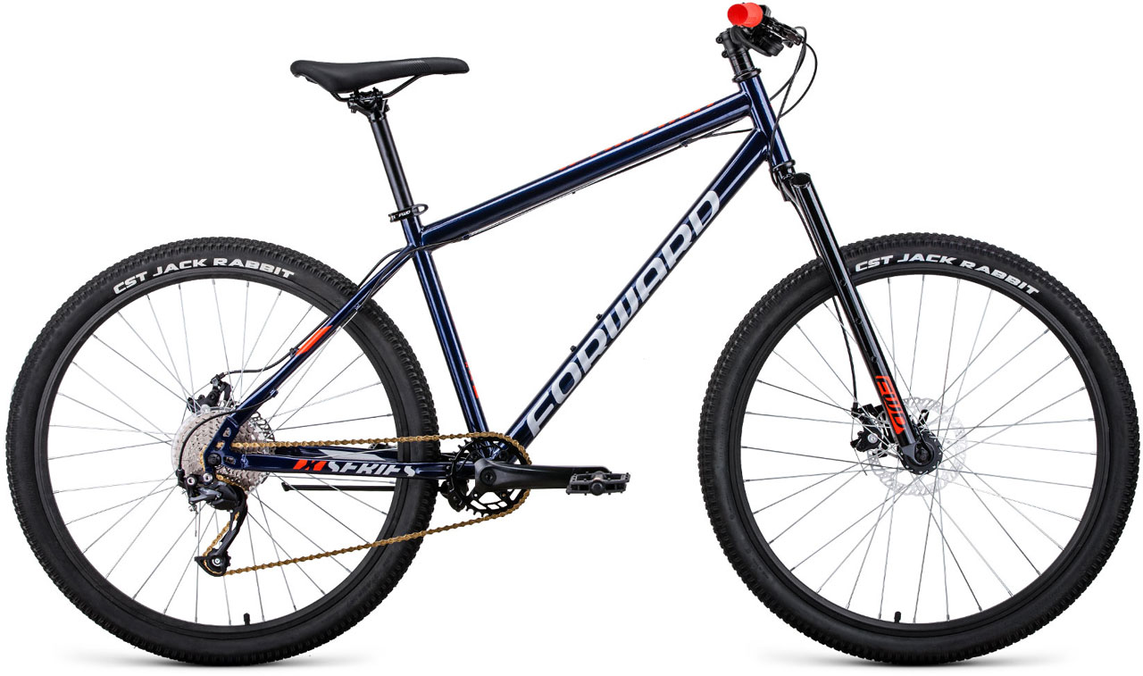 Велосипед Forward Sporting X Disc 27,5 2022 рост 19 темно-синий/красный