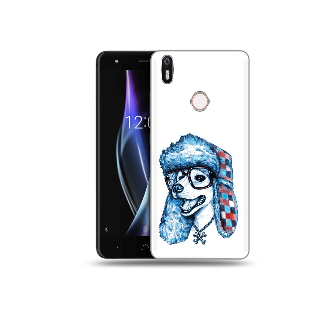 

Чехол MyPads Tocco для BQ Aquaris X зимний пес, Прозрачный, Tocco