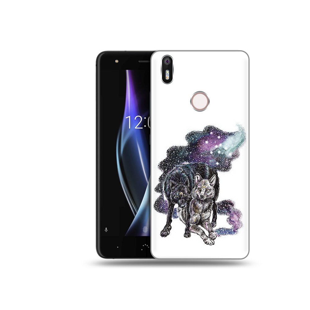 

Чехол MyPads Tocco для BQ Aquaris X звездные волки, Прозрачный, Tocco