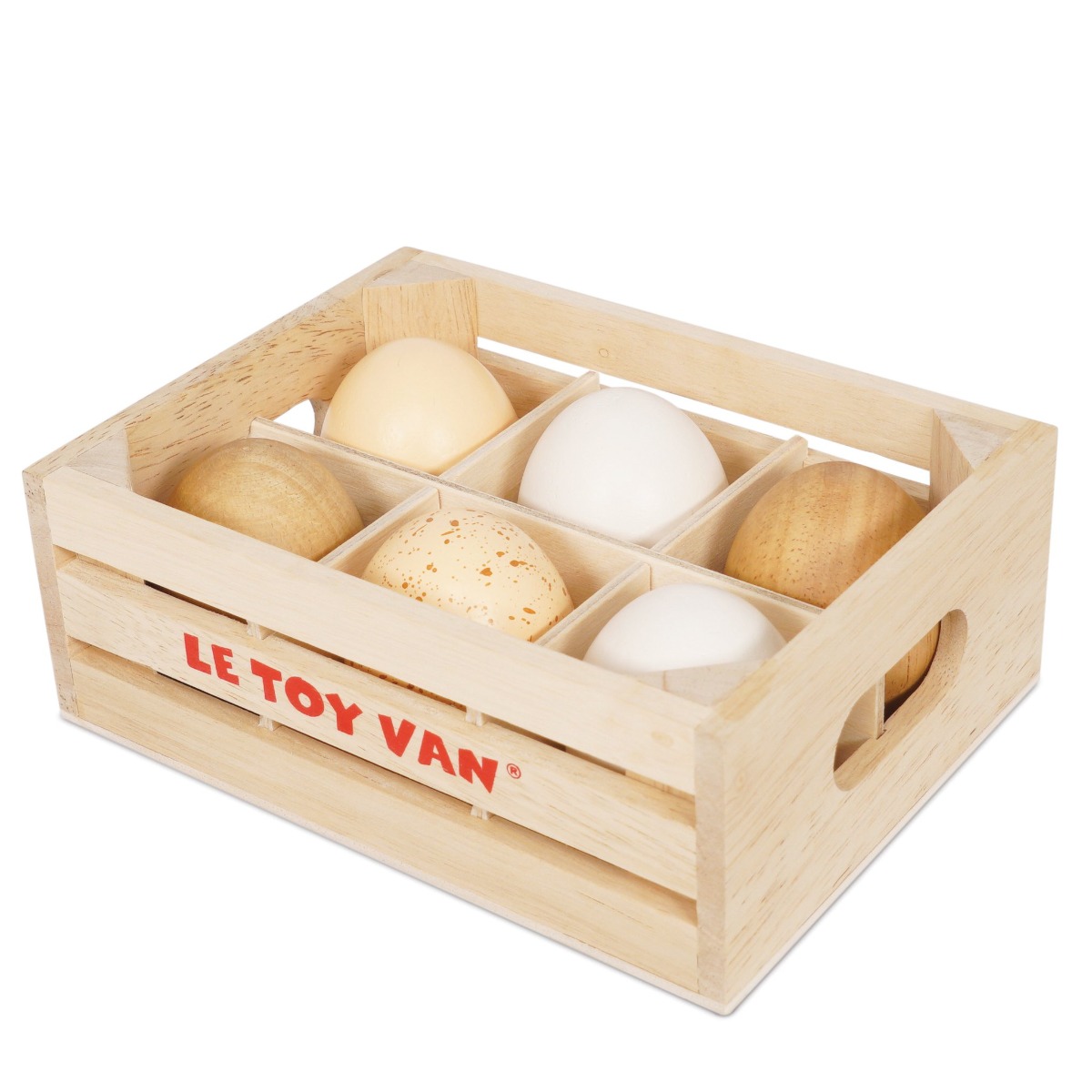 

Игрушечная еда LE TOY VAN Яйца в ящичке,TV190, Tv190