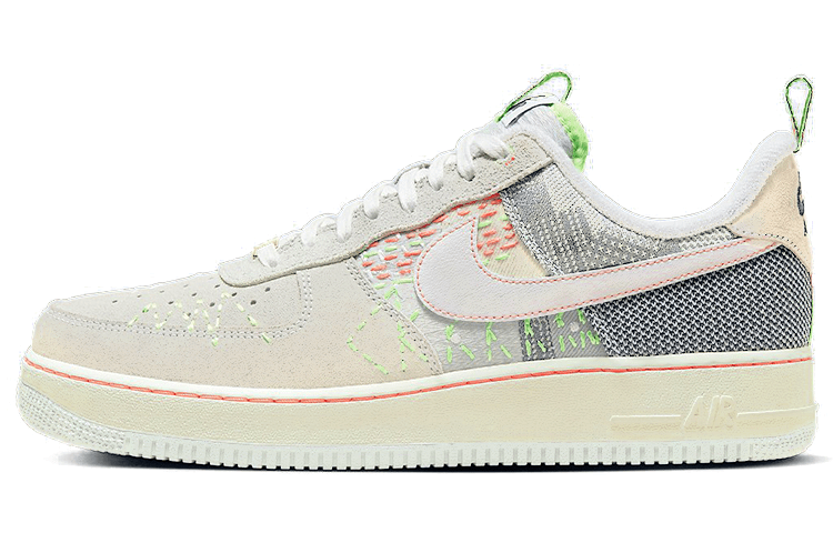 

Кеды унисекс Nike Air Force 1 Low Sashiko бежевые 39 EU, Бежевый, Air Force 1 Low Sashiko