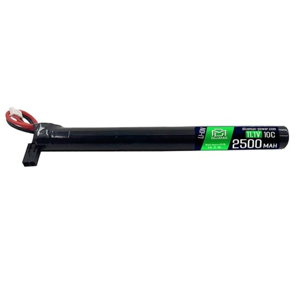 Аккумулятор BlueMAX Li-Ion 11.1V 2500mah 10C 25A Stick, 203x20 мм, BM-2080