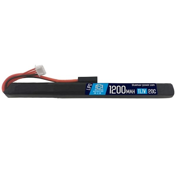 Аккумулятор BlueMAX Li-Po 11.1V 1200mah 20C Stick, 185x17x14 мм, BM-2024 644990412