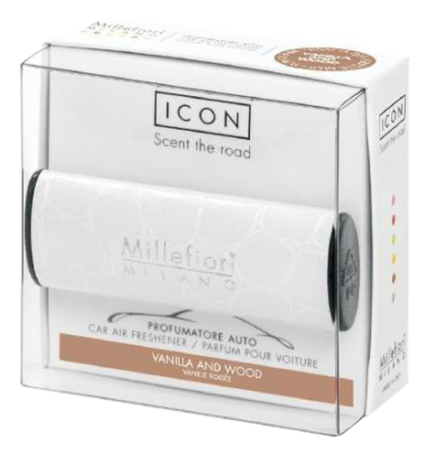 

Ароматизатор для автомобиля Город Ваниль и дерево Millefiori Milano Vanilla & Wood, 391847