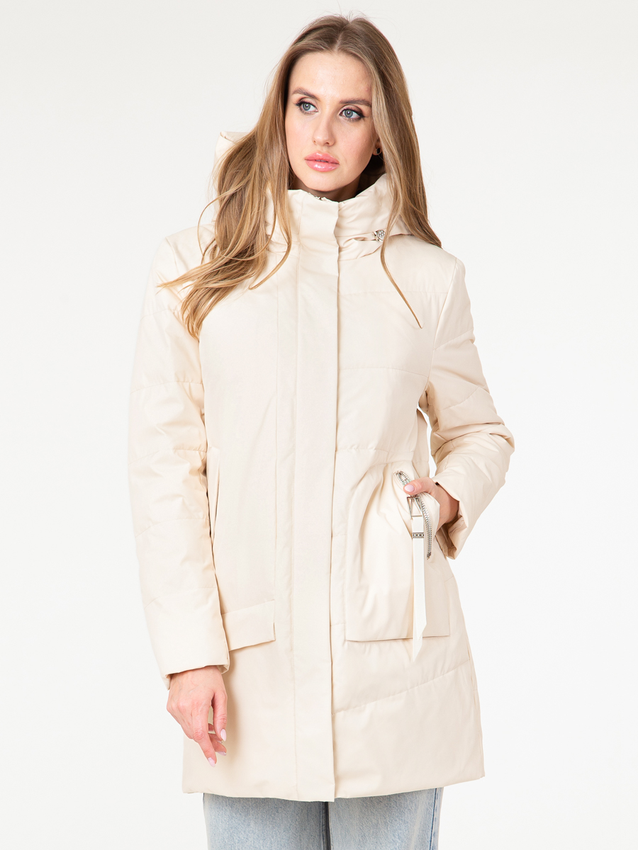 Куртка женская WINTERRA 66875 бежевая 48 RU