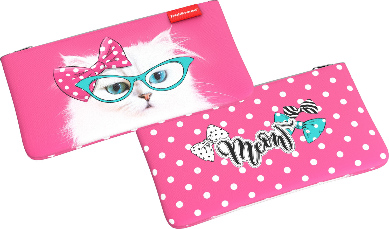 

Пенал-конверт Cool Cat 207x114 мм, Розовый