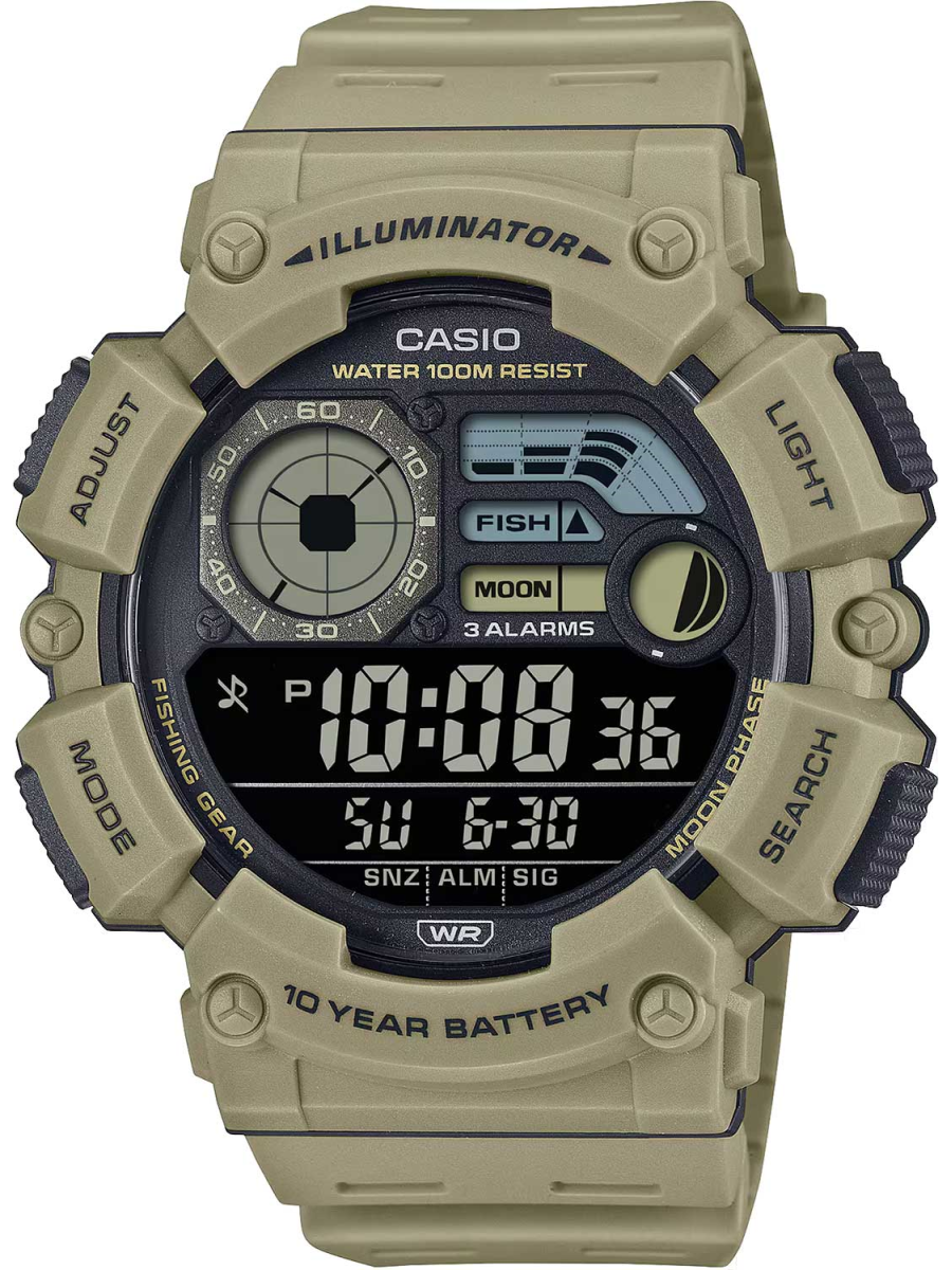 

Наручные часы мужские Casio WS-1500H-5B, WS-1500H-5B