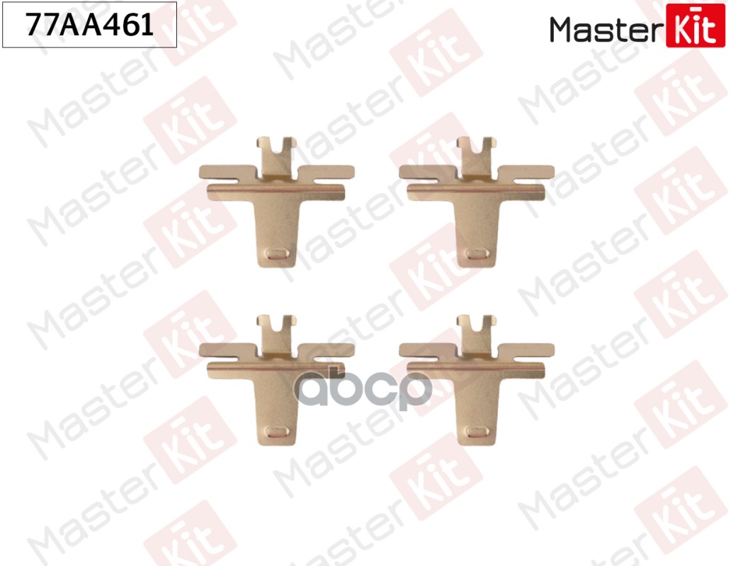 

Установночный комплект тормозных колодок MASTERKIT 77aa461