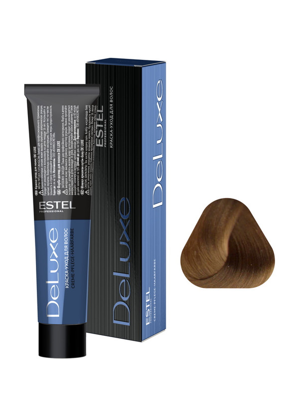 Краска для волос Estel Professional De Luxe 8/0 Светло-русый 60 мл estel professional дезодорант спрей для мужчин alpha homme 100 мл