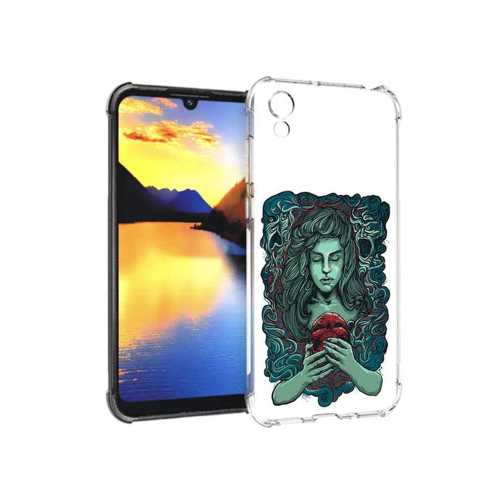 

Чехол MyPads Tocco для Huawei Y5 спящая девушка, Прозрачный, Tocco