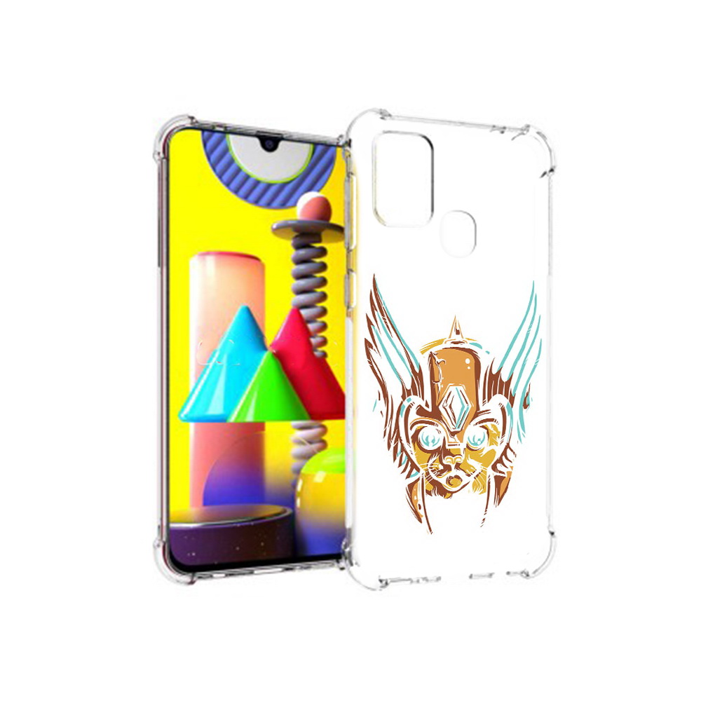 

Чехол MyPads Tocco для Samsung Galaxy M31 тор абстракция (PT147019.488.644), Прозрачный, Tocco