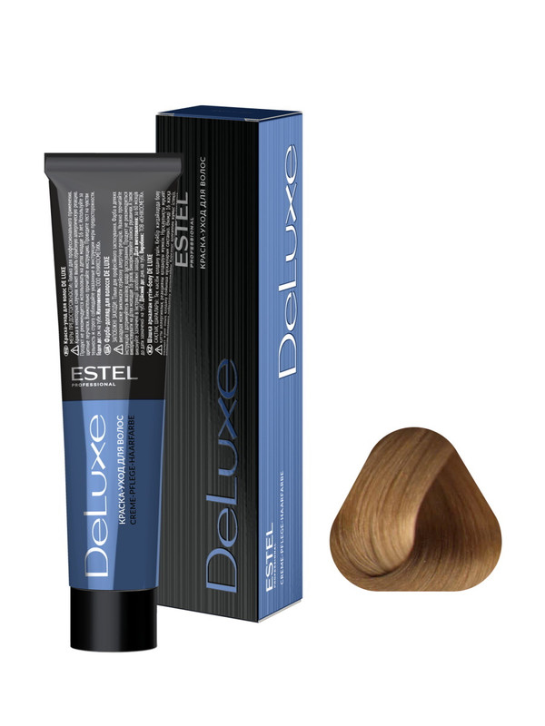 Купить Краска для волос Estel Professional De Luxe 8/36 Светло-русый золотисто-фиолетовый 60 мл