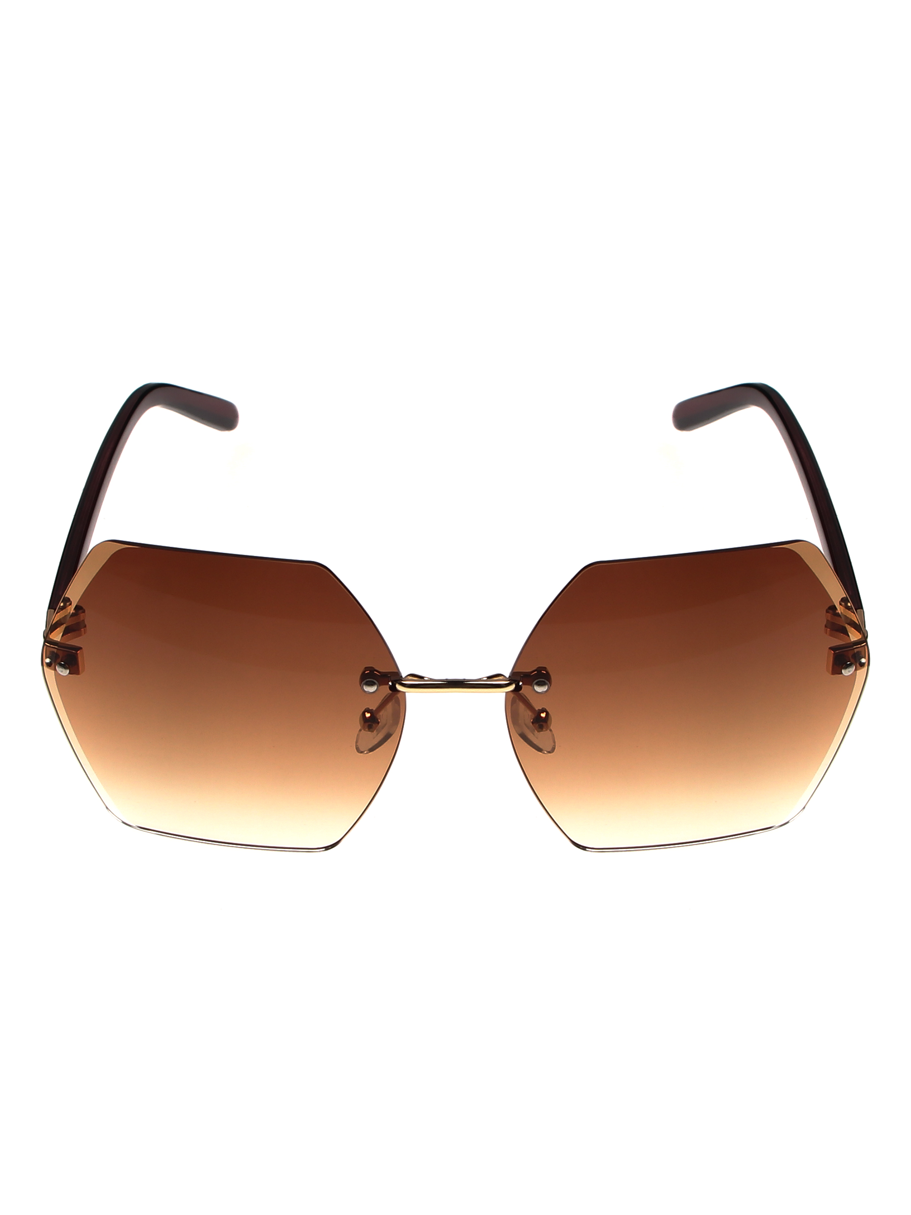 Солнцезащитные очки женские Pretty Mania MDP032 коричневые