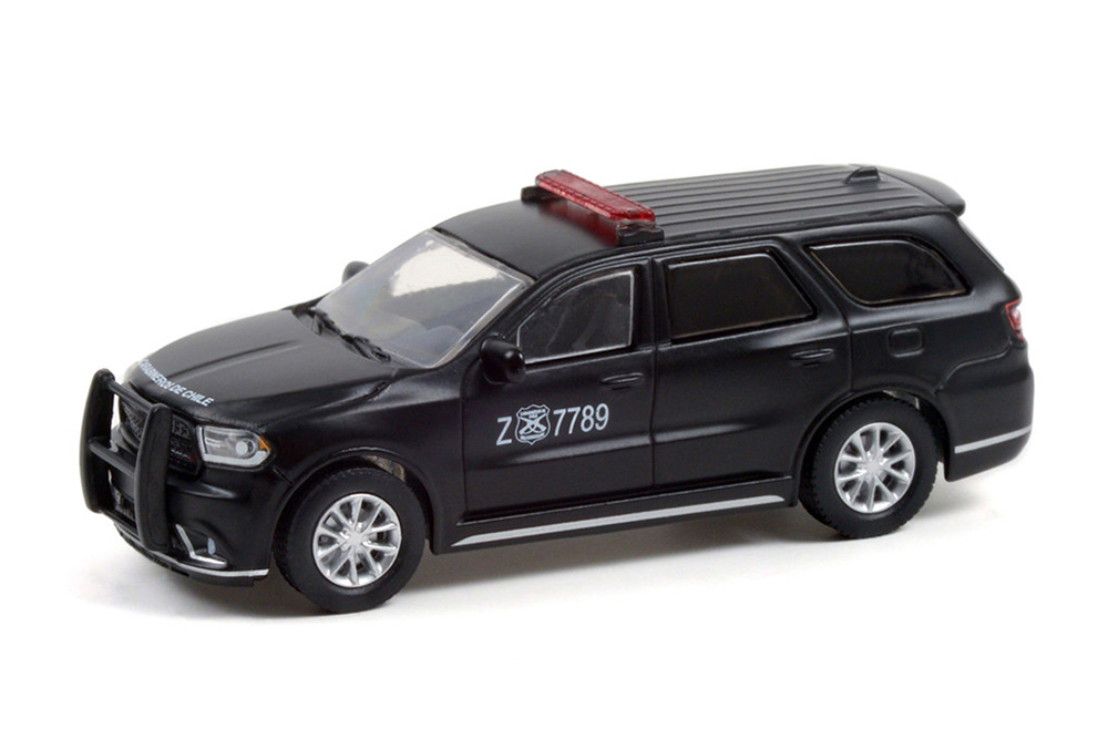 

Dodge durango police carabineros de chile public order control 2018 matte black, Черный