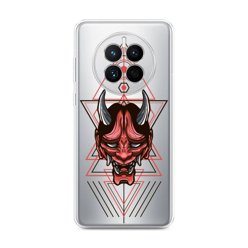 

Чехол для Huawei Mate 50 "Hanya Oni mask", Серый;красный;черный, 6109850-4