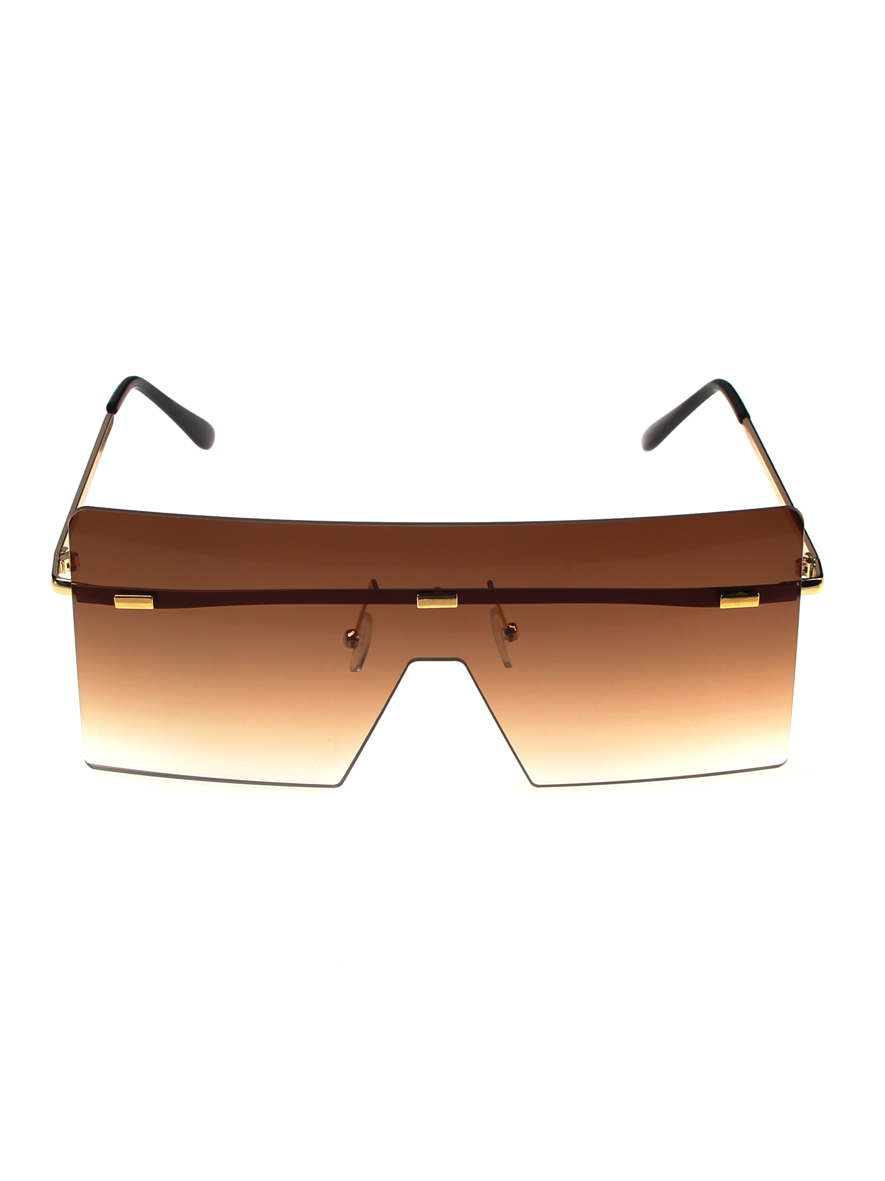 Солнцезащитные очки женские Pretty Mania MDP030 коричневые