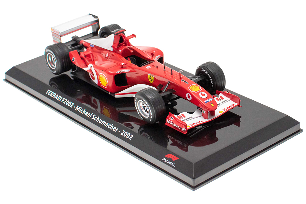 

Ferrari F2002 #1 "scuderia ferrari" michael schumacher чемпион мира 2002, Красный
