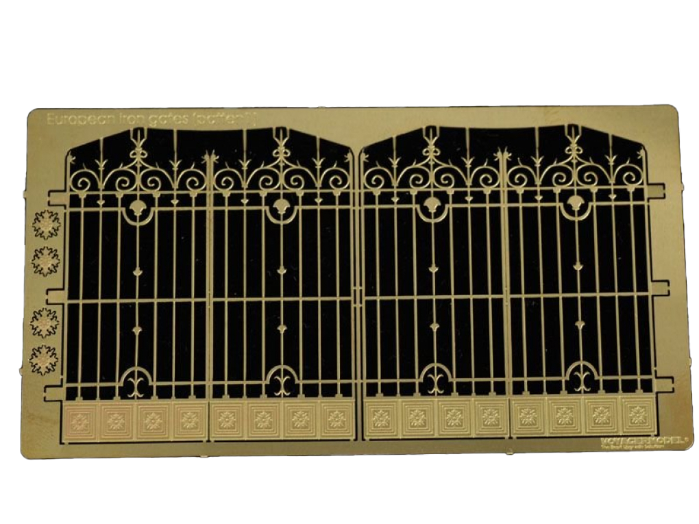 

Фототравление Voyager Model 1/72 для European Iron Gates Pattern 1 PE72012, Однотонный
