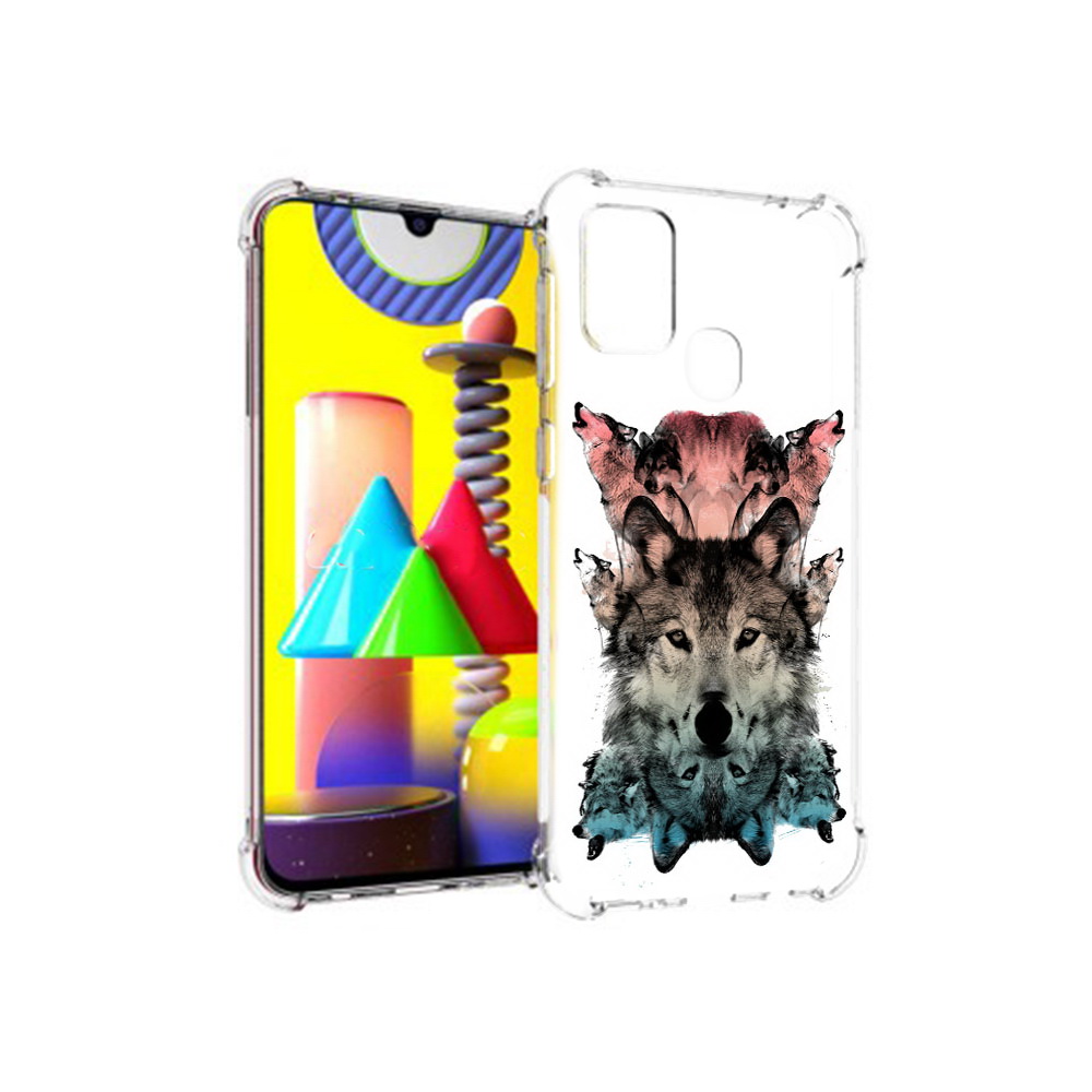 

Чехол MyPads Tocco для Samsung Galaxy M31 стая (PT147019.488.624), Прозрачный, Tocco