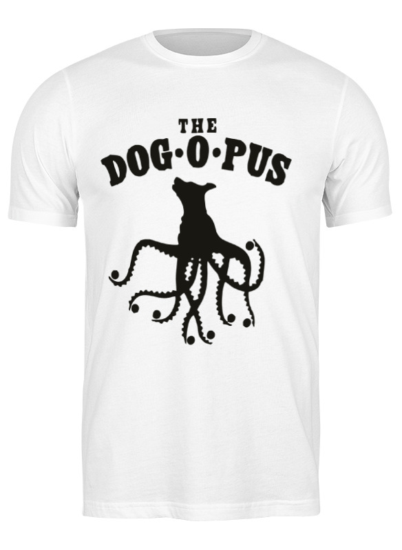 

Футболка мужская Printio The dog o pus белая 3XL, Белый, The dog o pus