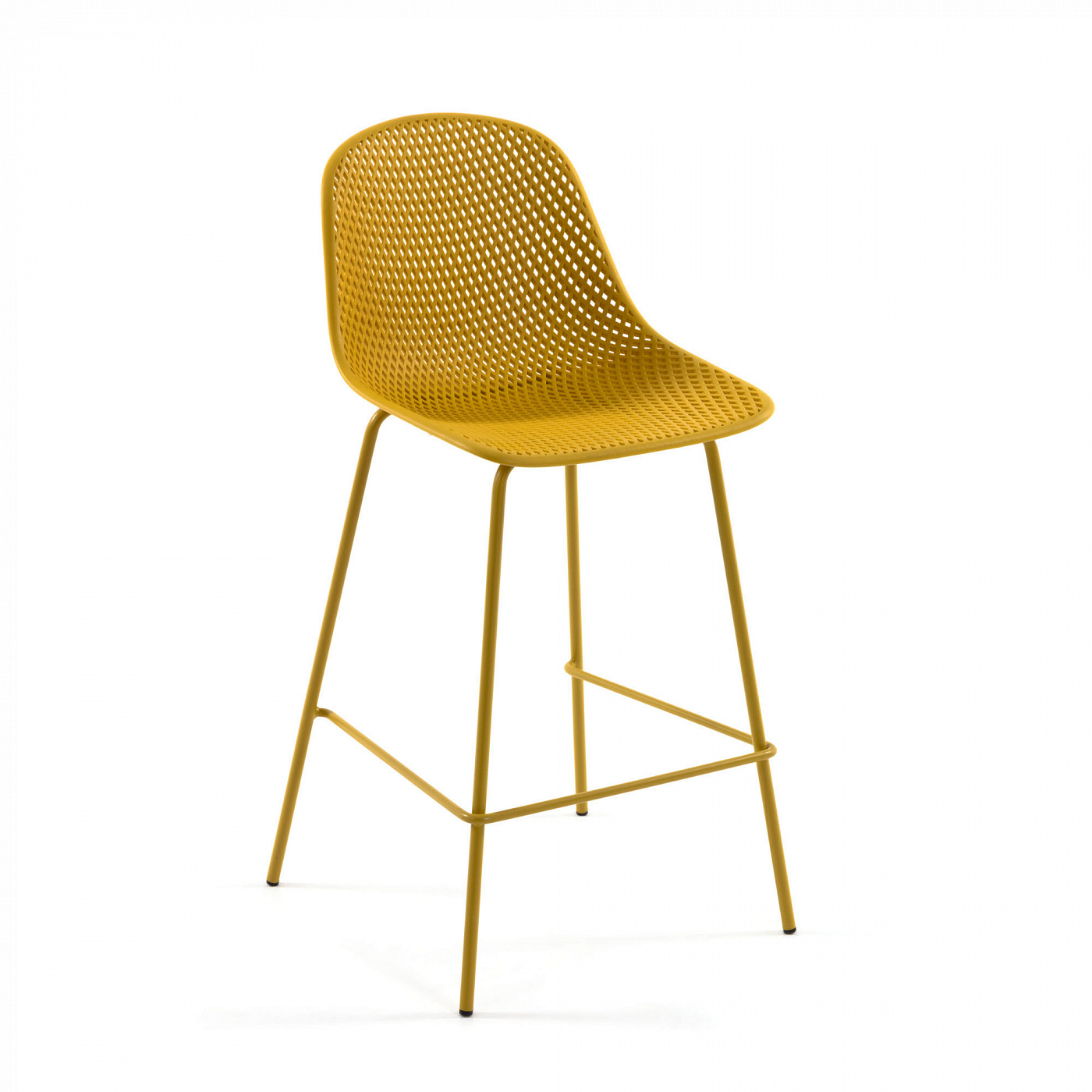 фото Барный стул quinby желтый la forma