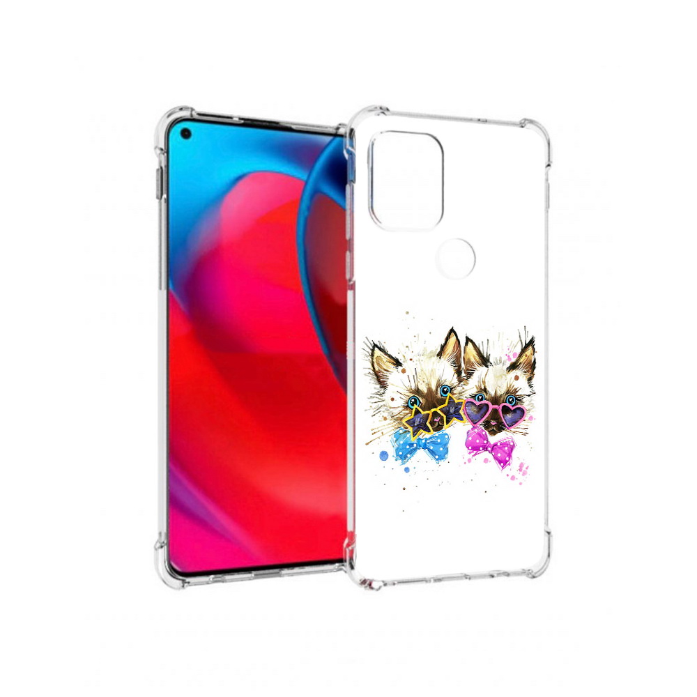 

Чехол MyPads Tocco для Motorola Moto G милые котята (PT227067.359.474), Прозрачный, Tocco