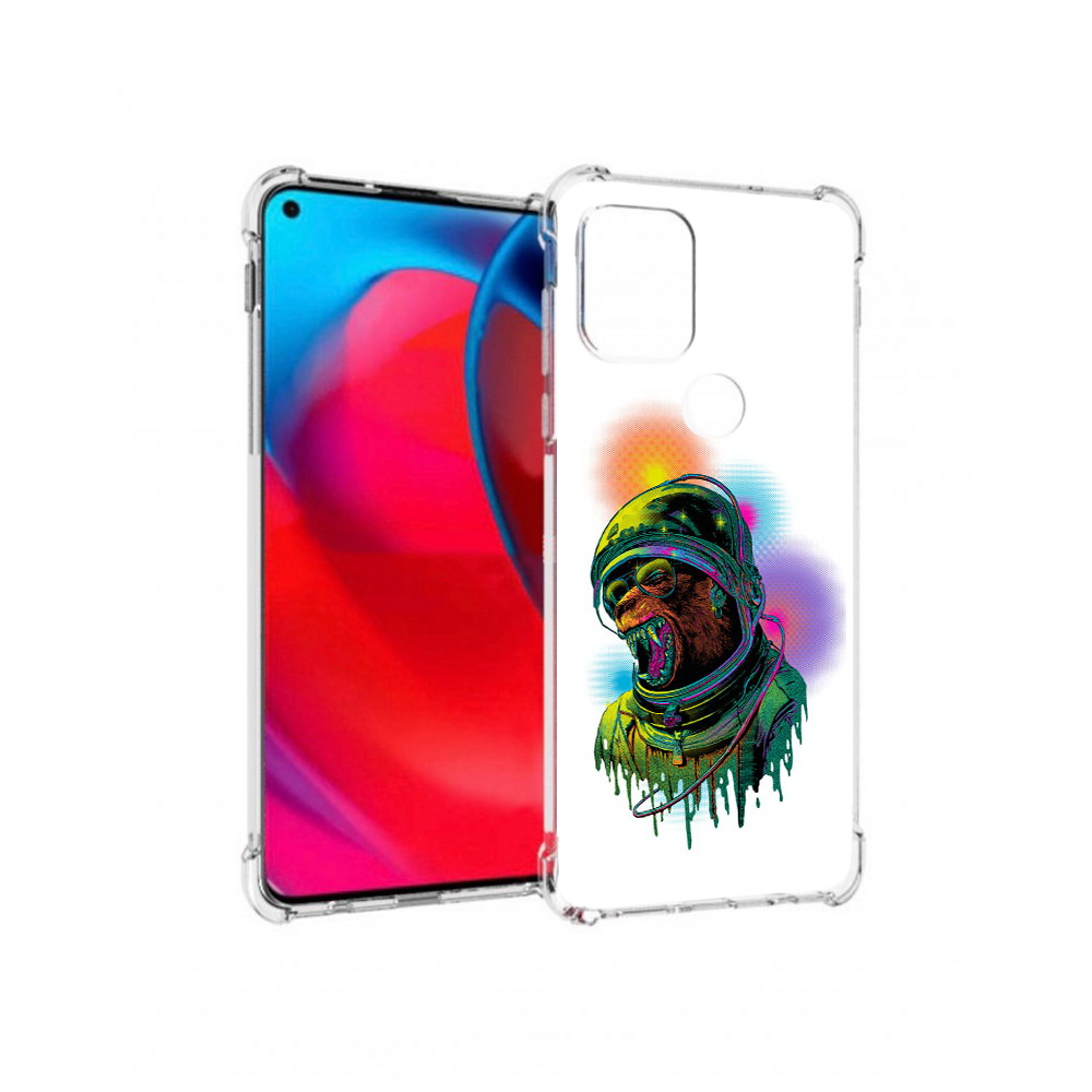

Чехол MyPads Tocco для Motorola Moto G медведь космонавт (PT227067.359.466), Прозрачный, Tocco