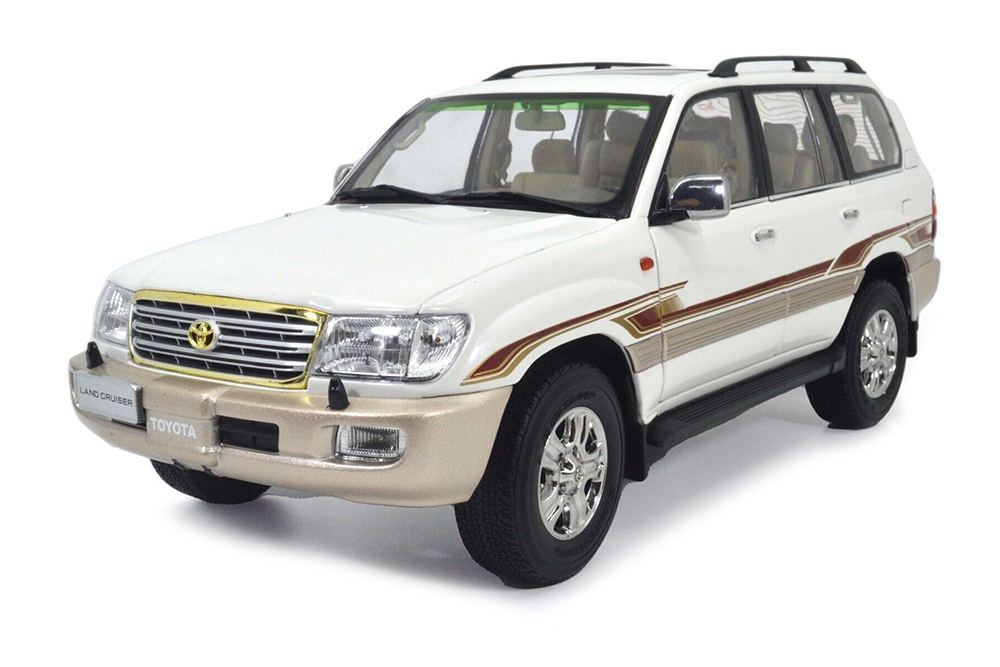 Модель коллекционная PAUDI Toyota land cruiser 100 2005 white / тойота лэнд крузер белый