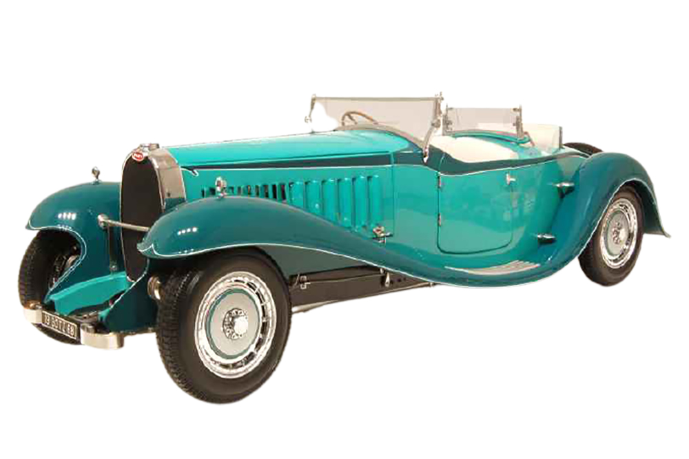 Модель коллекционная BAUER Bugatti typ 41 royale roadster esders (green)