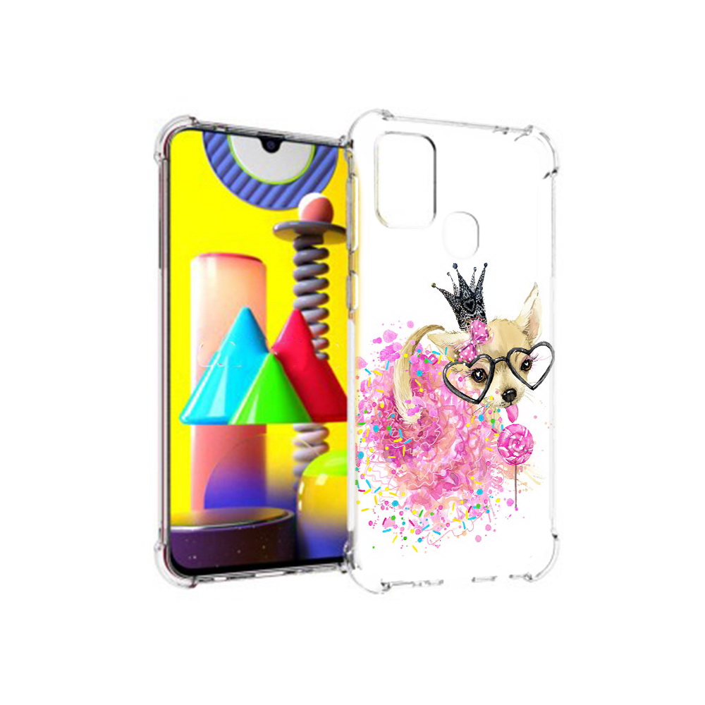 

Чехол MyPads Tocco для Samsung Galaxy M31 сладкая принцесса (PT147019.488.606), Прозрачный, Tocco