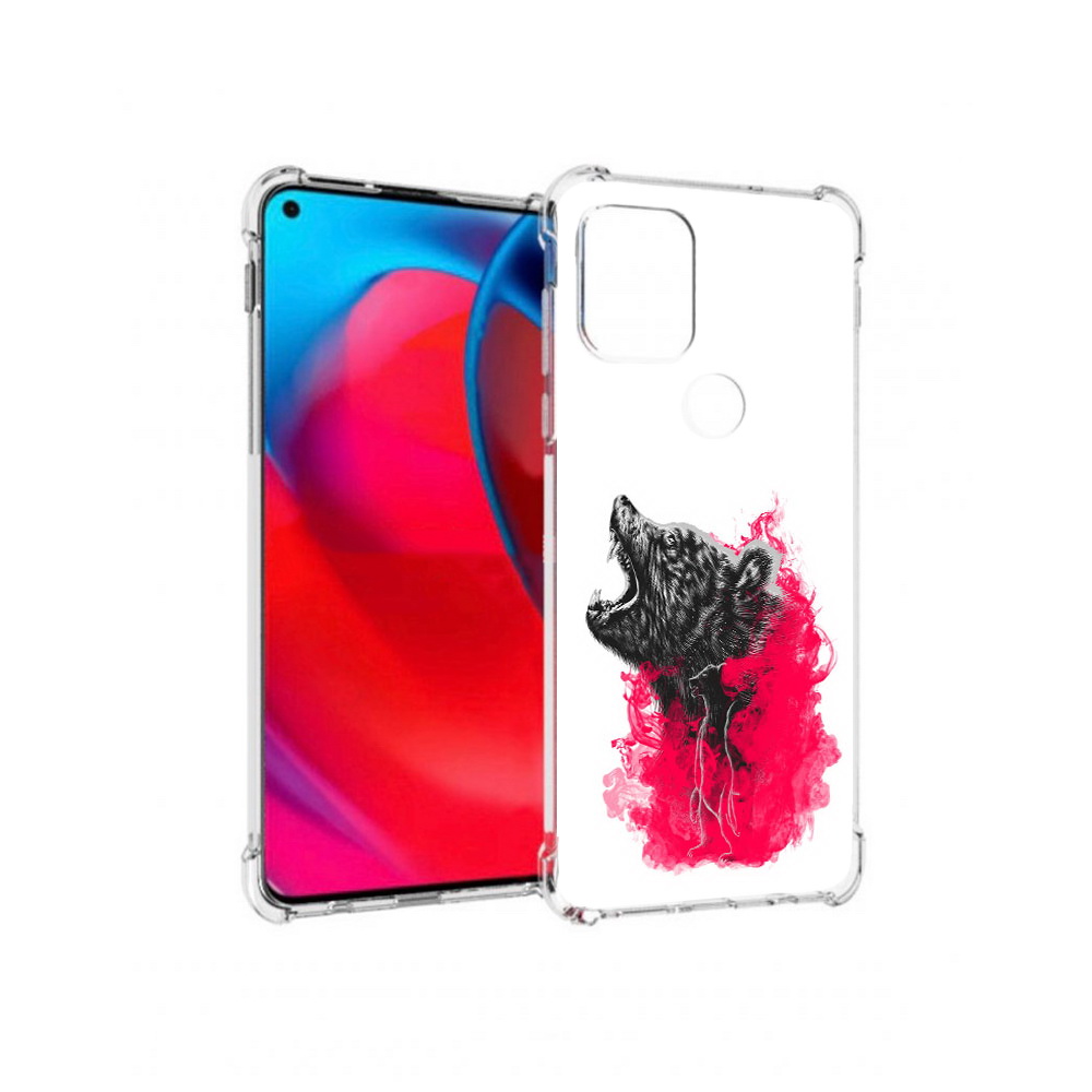 

Чехол MyPads Tocco для Motorola Moto G медведь в дымке (PT227067.359.463), Прозрачный, Tocco