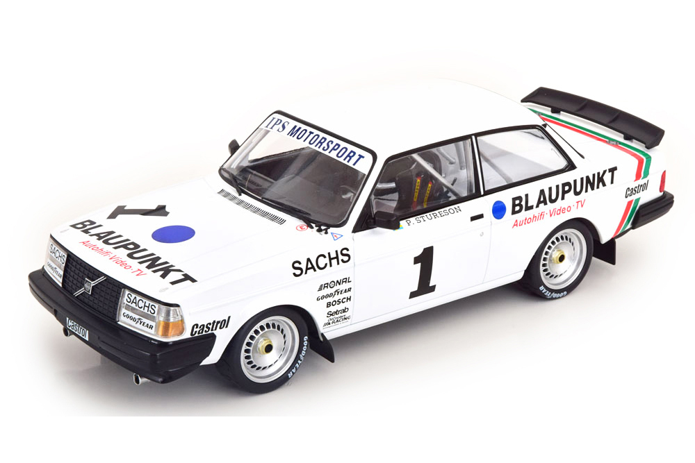 

Модель коллекционная IXO Volvo 240 turbo #1 "ips motorsport" stureson dtm champion 1985