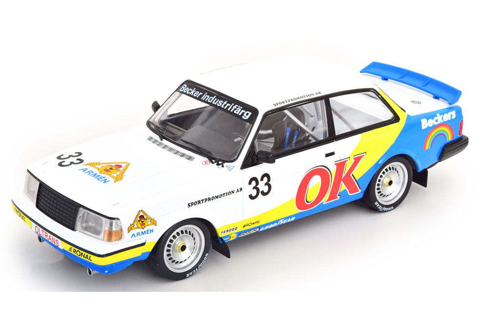 

Volvo 240 turbo #33 "m&l racing sweden" andersson/petersson/linden etcc zolder 1985