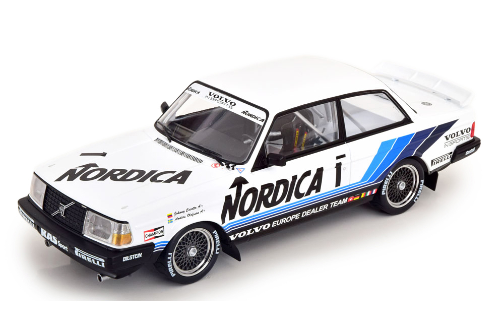 

Volvo 240 turbo #1 "volvo europe dealer team nordica" cecotto/olofsson 3 место etcc brunn