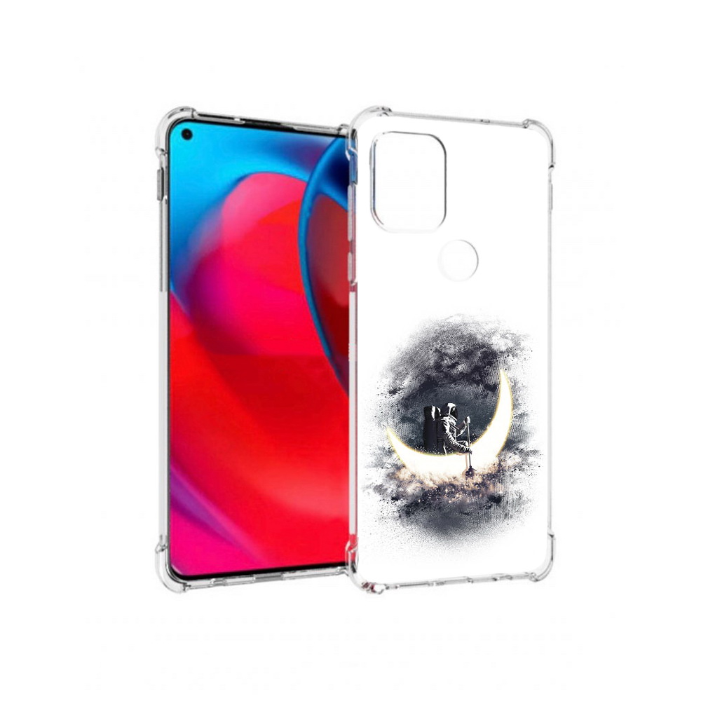 

Чехол MyPads Tocco для Motorola Moto G лунный путешественник (PT227067.359.448), Прозрачный, Tocco
