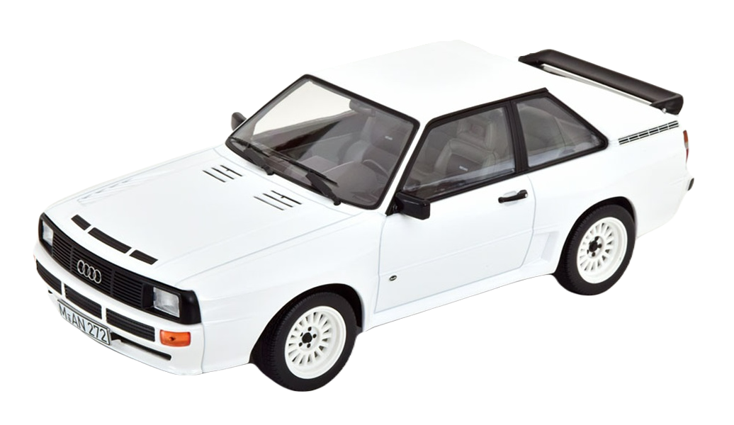 Модель коллекционная NOREV Audi sport quattro 1985 white