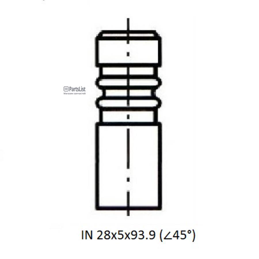 

Клапан Двс Opel Adamagilaastragjcombocorsainsignia 10 12V1214 16V