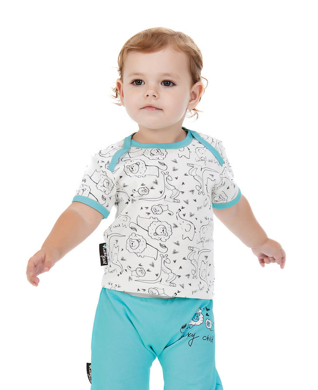 

Футболка - 3 шт. Lucky Child 30-128 цв. ассорти р.86-92, Разноцветный, 30-128/3шт
