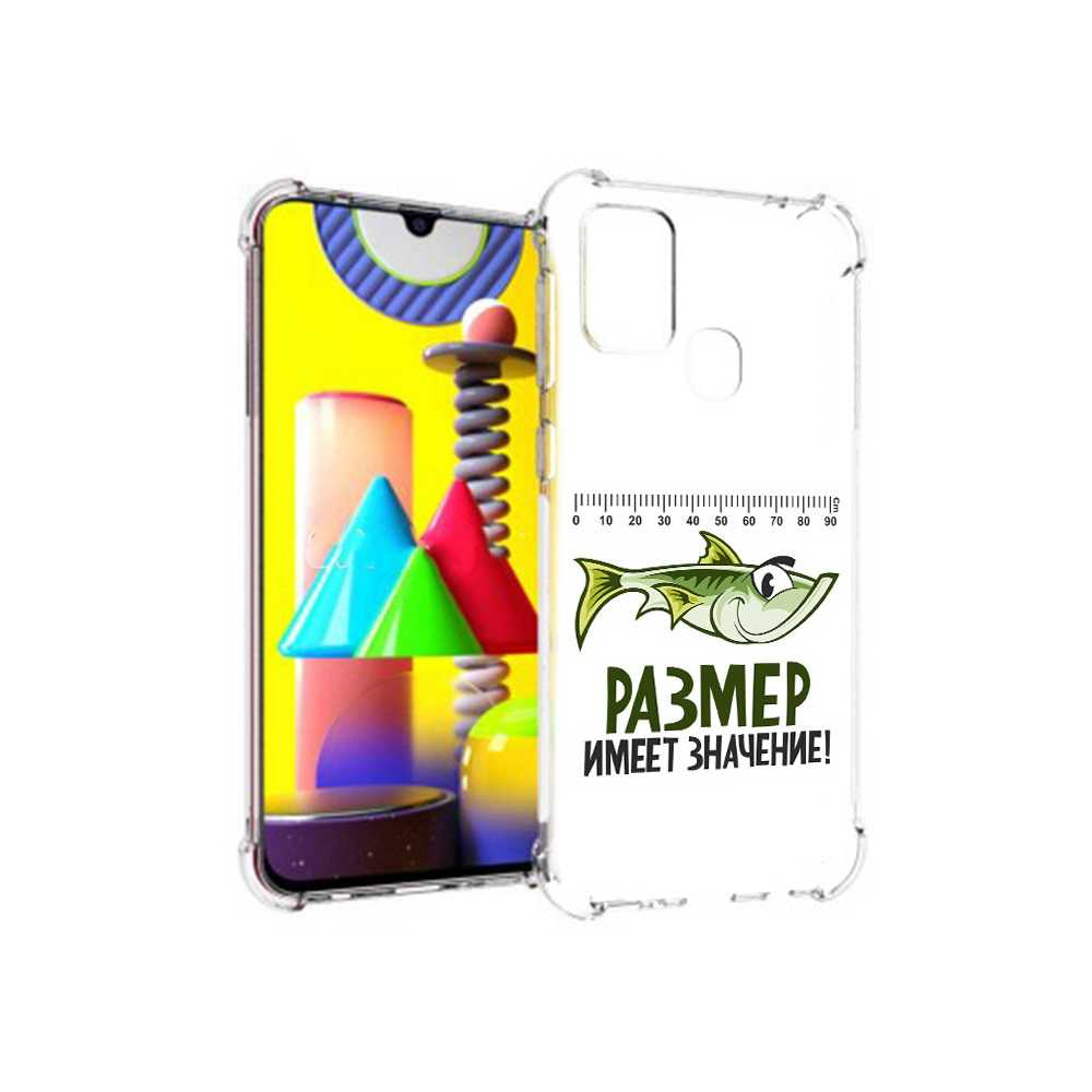 

Чехол MyPads Tocco для Samsung Galaxy M31 размер не имеет значения (PT147019.488.569), Прозрачный, Tocco