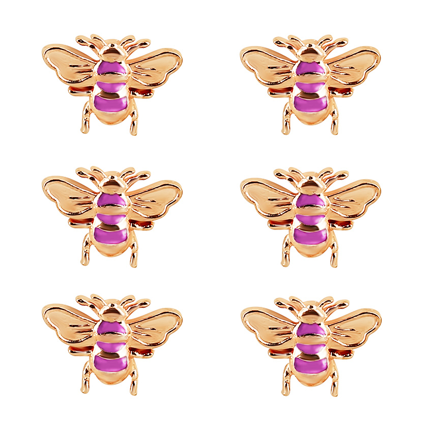 

Набор кнопок FUN WILD GARDEN BEE, 6 штук, WILD GARDEN