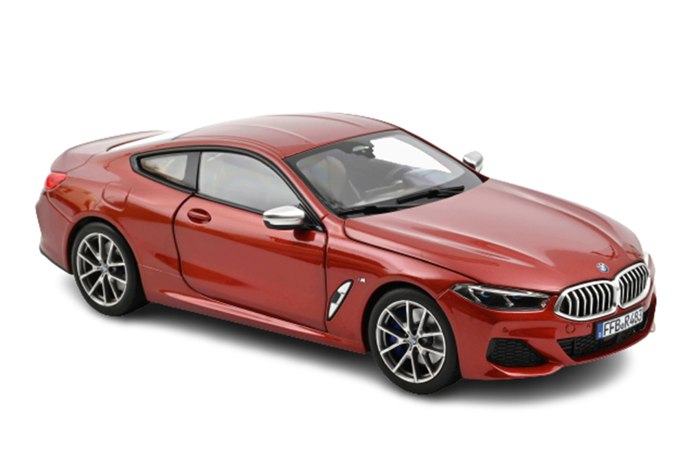 Модель коллекционная NOREV Bmw G15 850I coupe 2019 orange metallic