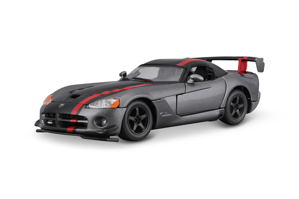 

Модель коллекционная BBURAGO Dodge viper srt 10 acr / додж вайпер серый