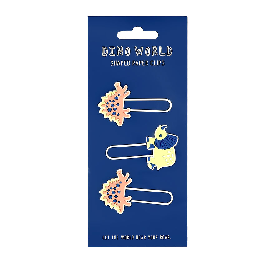 

Набор скрепок FUN, 3 штуки, Разноцветный, FUN