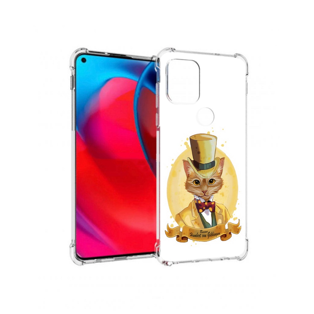 

Чехол MyPads Tocco для Motorola Moto G кот юрист (PT227067.359.401), Прозрачный, Tocco