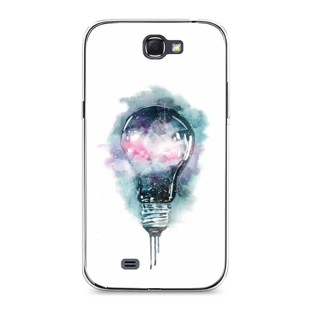 

Чехол на Samsung Galaxy Note 2 "Волшебная лампа", Белый;серый, 23250-4