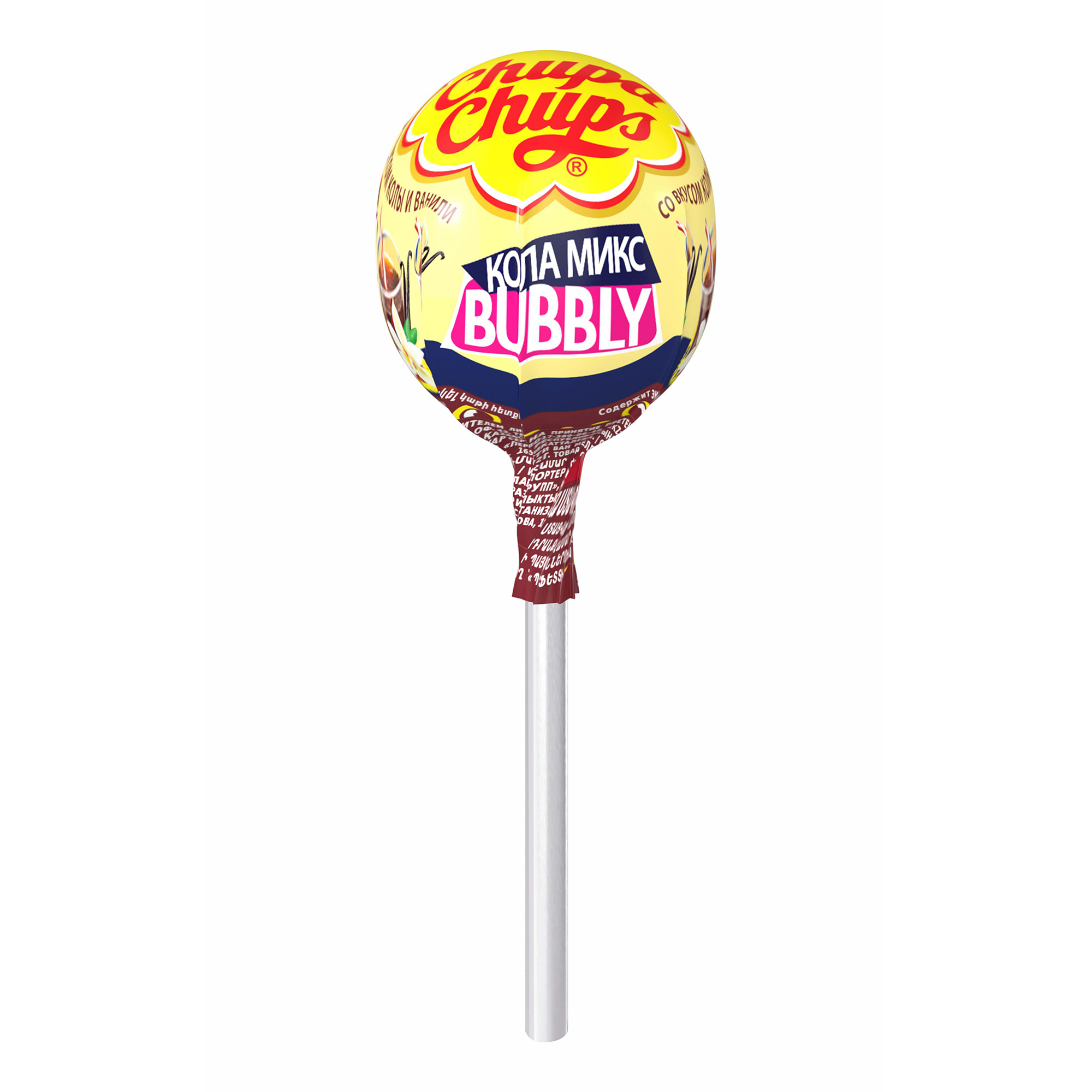 Карамель Chupa Chups Bubbly Кола, 17 г