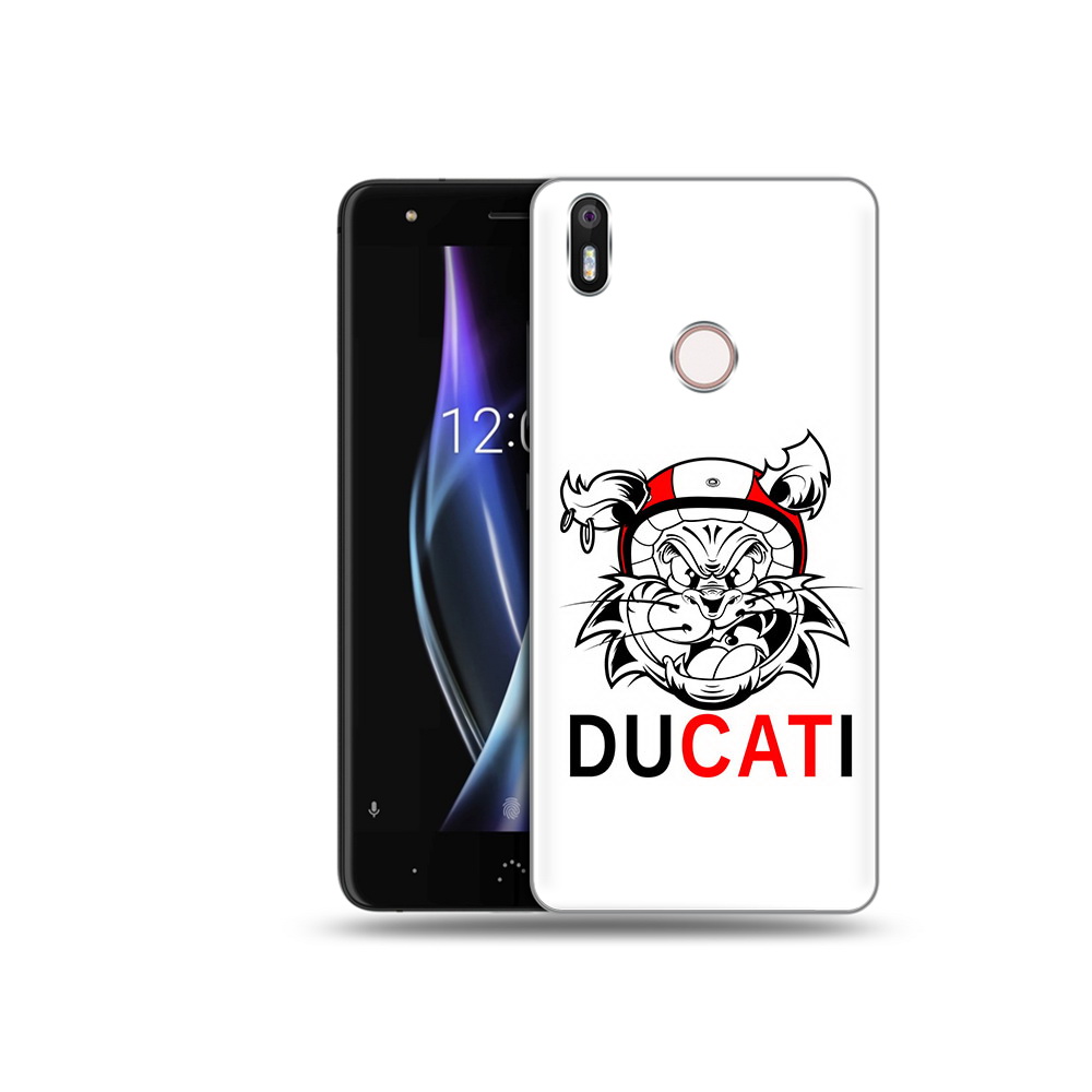 

Чехол MyPads Tocco для BQ Aquaris X дукати, Прозрачный, Tocco