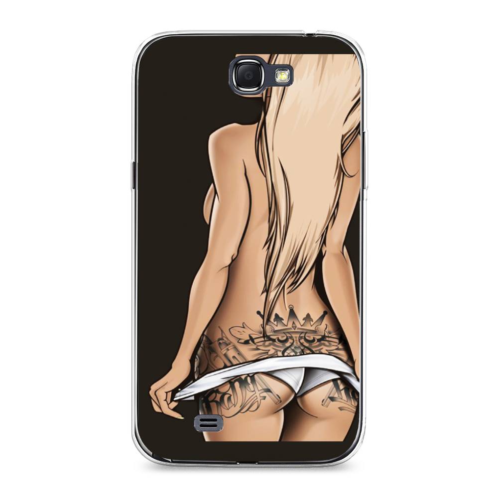 

Чехол на Samsung Galaxy Note 2 "Обнаженная девушка", 23250-6
