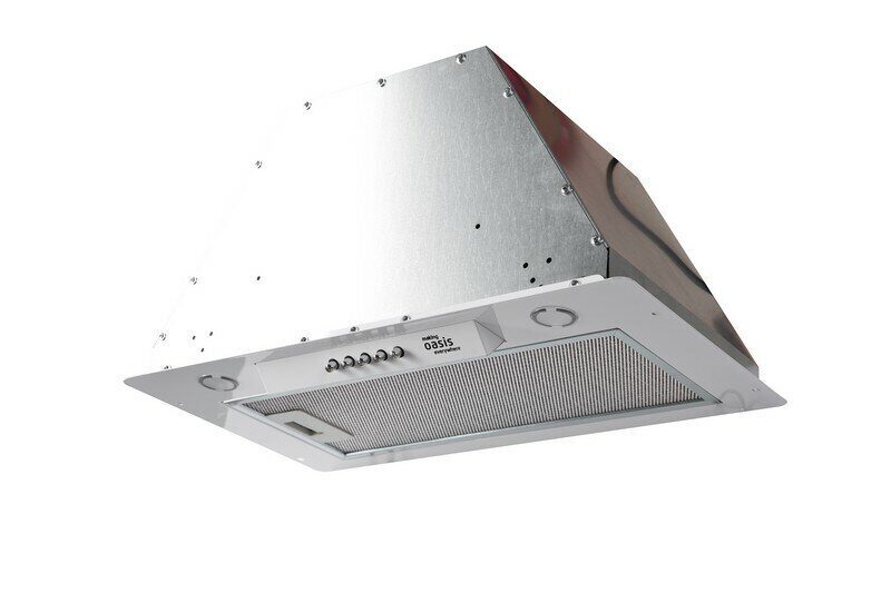 

Вытяжка встраиваемая Oasis UM-50W (V) Silver, White, Серебристый;белый, UM-50W (V)