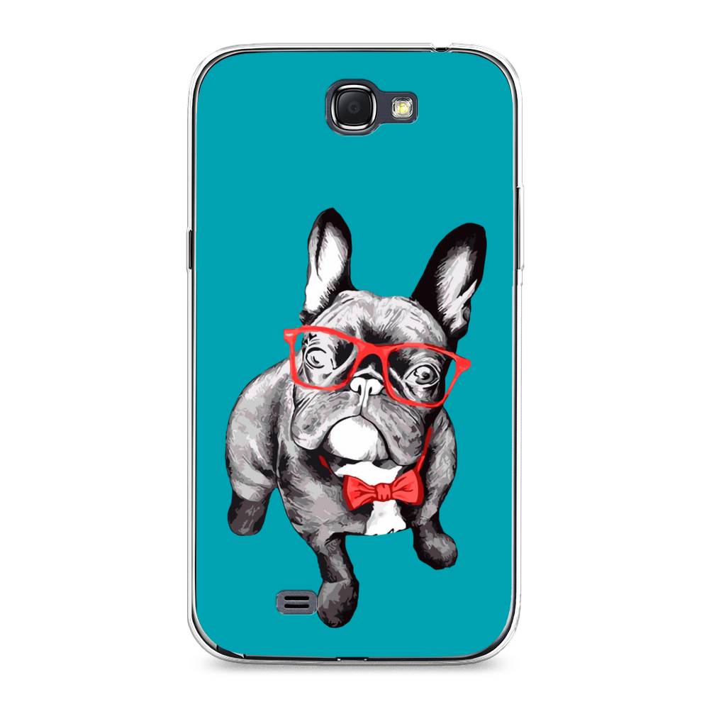 

Чехол на Samsung Galaxy Note 2 "Французский бульдог", 23250-1